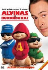 Alvinas ir burundukai DVD